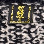 Handmade Handcrafted Ecuadorian Wool Knit Jacket | Andean Folk Art Zip Cardigan | Unisex Cozy Sweater Photo 9