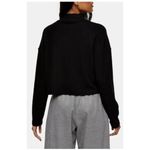 Topshop | Size 8 | Mock Neck Rib Top In Black | New With Tags - Retail $68 Photo 1