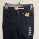 Levi's Levi’s 721 solid black distressed high rise skinny jeans size 27 Photo 2