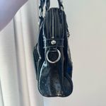 Guess Vintage Y2K 90’s Black Women's Satchel Bag - Ostrich Pattern Photo 6