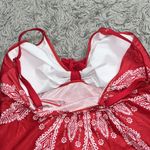 Last chance…Red Bandana Tankini Top Swimsuit Swim 3XL 2XL Red Size 3X Photo 3