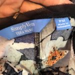 Vera Wang  Simply Vera Floral T-Shirt Size PM Photo 6
