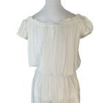 Kate Spade - New York Heart Buckle Off-The-Shoulder Cover-Up Romper Sz S Photo 4