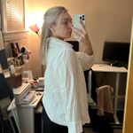 H&M White Button Down Photo 1