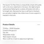 Show Me Your Mumu  Lauren Tie Back Maxi Dress Soft Beige Photo 11