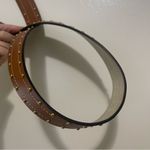 a.n.a A New Approach Boho Brown Belt Studded Gold Hardware Size Small Photo 3