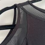 Bailey 44 Black Mesh Cold Shoulder Women’s Top Photo 1