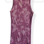 Aeropostale Purple Bleach Tie Dye Ribbed Tank Top Photo 1