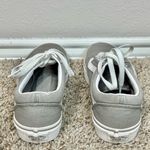 Vans Grey and white sneakers women’s 8 or mens 6.5 Photo 3