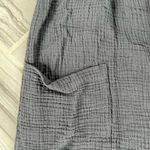 Final Touch Blue/Grey Romper Maternity  Photo 4