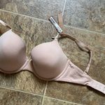 SKIMS Fits Everybody T-shirt Demi Bra Size 32DD Mica Photo 8