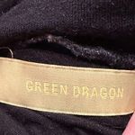 Green Dragon California Black Metallic Silver T Shirt Dress Cut Out Bow Sz S Photo 9