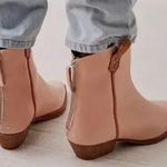 Free People We The Free  Wesley Ankle Boots Pink Rose Leather Size 9 US 39 EU NIB Photo 1