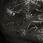 Way to Celebrate Black/Silver Pajama Pant XS Halloween Cozycore Craft Material Black Photo 4