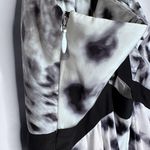 Parker Snow Leopard Print Cross Back Silk Mini Dress Size Small Photo 3