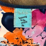 Happening in the present H.I.P.  Floral T Back Tank Size XS Photo 4