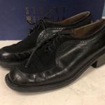 Stuart Weitzman Vtg VIRILE leather lace up shoes men’s size 7.5 Photo 1