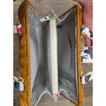 Draper James  Elliston Wicker Top Handle Satchel - Beige In Natural/ Multi Purse Photo 7