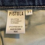 Pistola Jeans Monroe Crop High Rise Slim Cigarette Indio Denim Wash Women’s 31 Photo 9