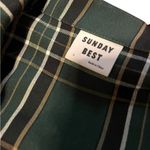 Aritzia, Sunday Best Women’s Crop Plaid Green Blazer Size Large Photo 5