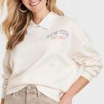 Grayson Threads GRAYSON / THREADS off white size 3X pullover sweater cream and white New York Photo 0