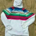 FILA Vintage  NWOT Rainbow Windbreaker L grandma core rainbow Photo 3