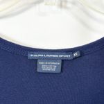 Ralph Lauren Sport XS Tank Dress Navy Blue Ribbed Pony Cotton Mini Preppy 781 Photo 6