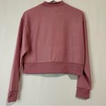 Abound  Women’s Crop Fleece Pullover Pink Bloom Size Small NWT Photo 6