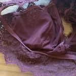 Aerie Deep Purple Lace Bralette Photo 5