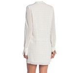 Joie  PRYNN POLKA DOT BLACK WHITE TUNIC SILK DRESS M Photo 2