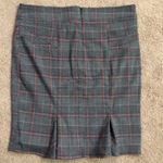 Love Tease Black Gray Red Plaid Pencil Skirt 5 Photo 1