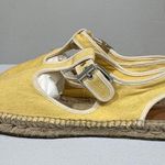 RE/DONE $450 NEW  MAY MUSTARD SLIDES SZ 40 9 Photo 3