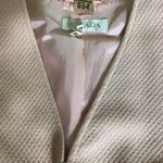 Escada Women’s Vintage Pink 3/4 Sleeve Blazer With Hook Closure Sz. 42/Lrg EUC Size L Photo 4