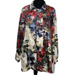 Karen Kane  Floral Print Windbreaker lightweight 
Jacket(Size Medium) Photo 2