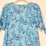 Lilly Pulitzer Easley T Shirt Dress Size XXS Amalfi Blue By The Seashore Vacay Photo 6