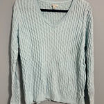 Sonoma Life & Style Ribbed Crewneck Teal XL Photo 0
