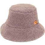 Juicy Couture Womens Sherpa GREY bucket hat Photo 0