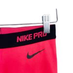 Nike  Pro Hypercool Neon Coral Leggings Sz S Photo 3