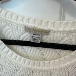 Love by Design Blue striped knit sweater Photo 3