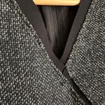 Elie Tahari  | Black Tweed Wrap Detail Sheath Cocktail Dress | US Size 8 Photo 5