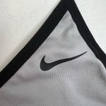 Nike  XS Dri-Fit Indy Light Support Sports Bra Gray Black Swoosh Logo Women’s Photo 3