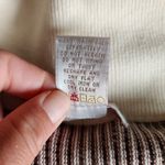 Real & True Taupe Cream Ribbed Sleeveless Sweater Tank Size Medium Photo 6