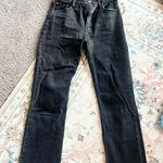 Abercrombie & Fitch Ultra High Rise Ankle Straight Jeans Photo 1