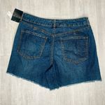 Energie NWT  size 21 women’s blue jean frayed shorts Photo 3