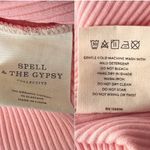 NWT SPELL Cosmos Ribbed Knit Organic Cotton Sleeveless Bodycon Mini dress Pink Photo 3