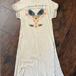Daydreamer  For Free People Cream Journey Long Dress with Slit size XS Photo 7