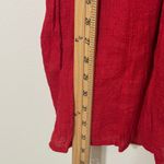 Umgee  Red Floral Embroidered Dress Size XL Women’s Boho Babydoll Photo 8