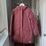The North Face Women's Snow Down Parka Winter Long Jacket Wild Ginder Mauve L Photo 3
