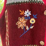 Coldwater Creek  Women's Vintage Embroidered Sweater Vest Size 1X Photo 6