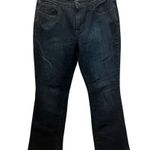 Levi's Levi’s Women’s 515 Jeans Bootcut Size 10 Short Darker Wash Studded Pockets Photo 0